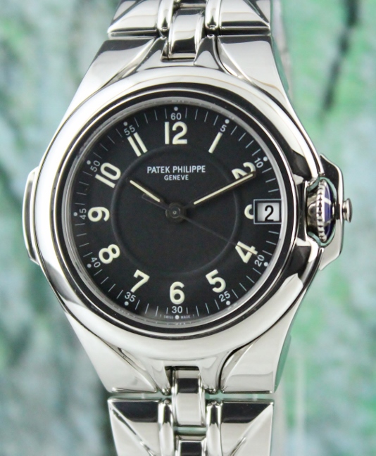 (image for) Patek Philippe Sculpture Stainless Steel Automatic Watch / 5091/1A